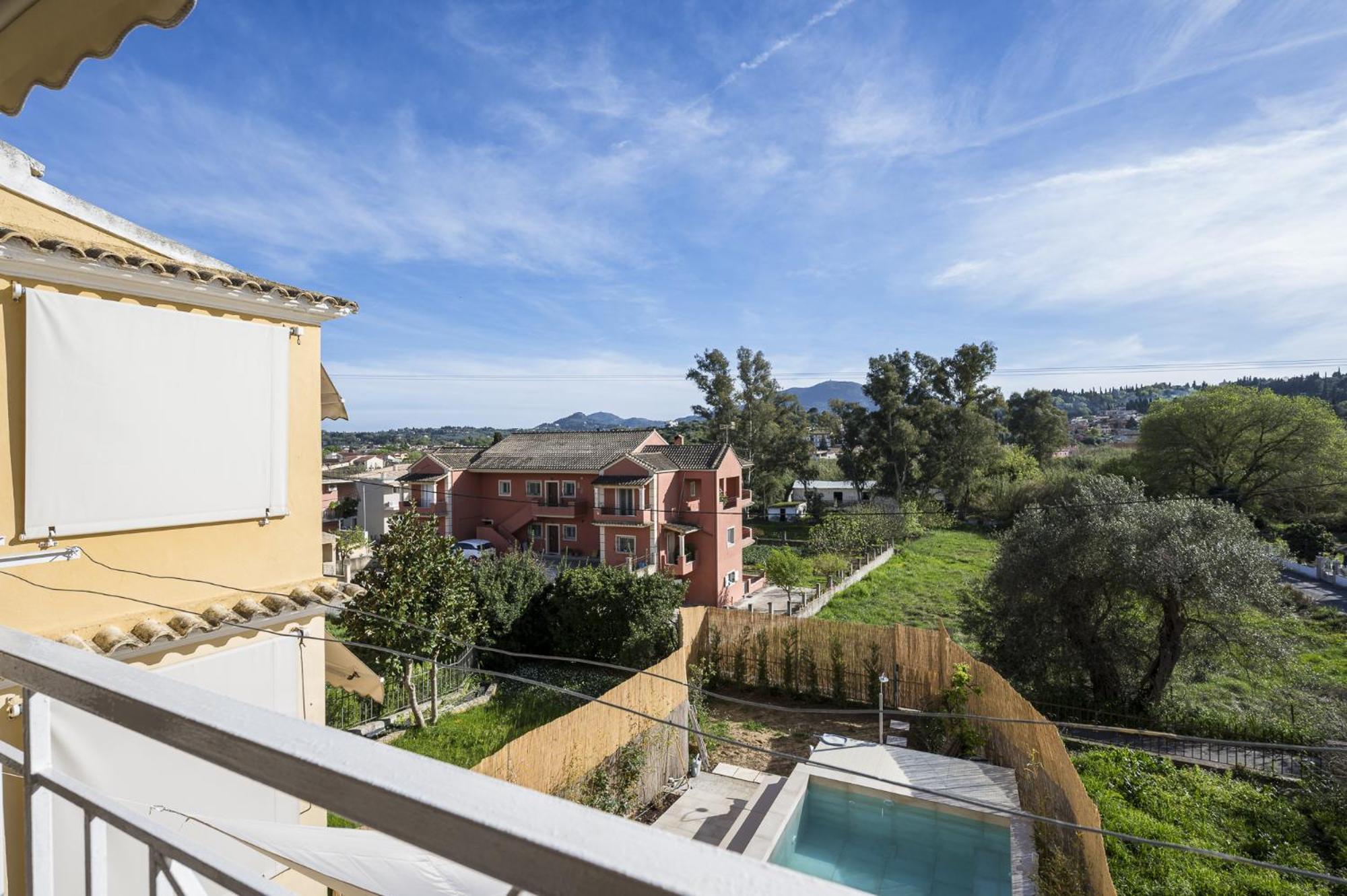 Villa Nina With Private Plunge Pool, 5Km To Corfu Town Luaran gambar